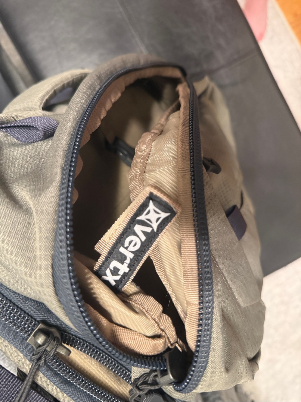 Like New Vertx Military Grade Tactical Commuter Sling 2.0 Backpack - Khaki. - Picture 5 of 7